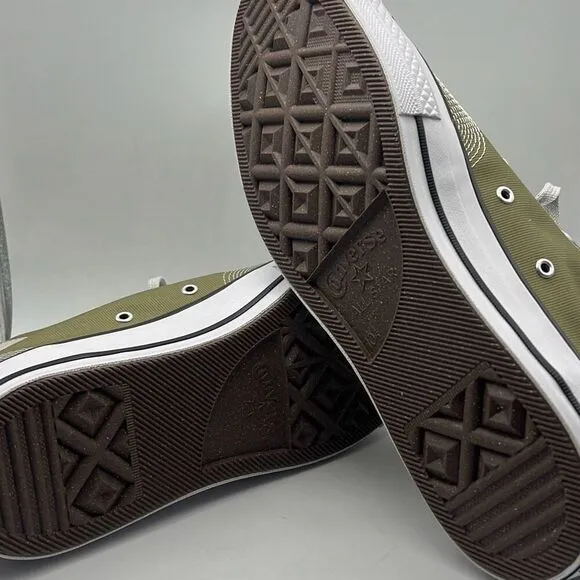 Converse Chuck 70 Multi-Stitch Hi Shoes A07435C Mossy Sloth Green NWB Men 10.5