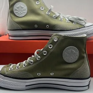 Converse Chuck 70 Multi-Stitch Hi Shoes A07435C Mossy Sloth Green NWB Men 10.5