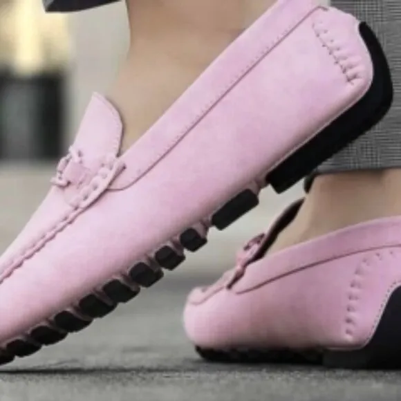 COPY - Amali Dysion Pink Classic Driving Shoe Men's Size 10.5