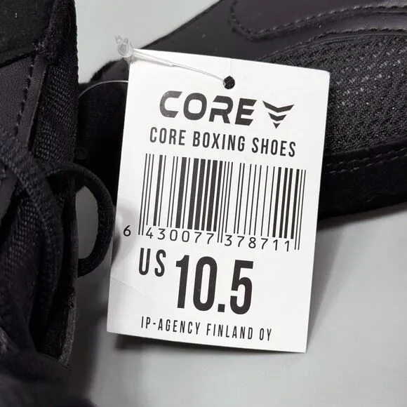 Core Bout Pro Mens Size 10.5 Boxing Shoes Black High Support Lightweight