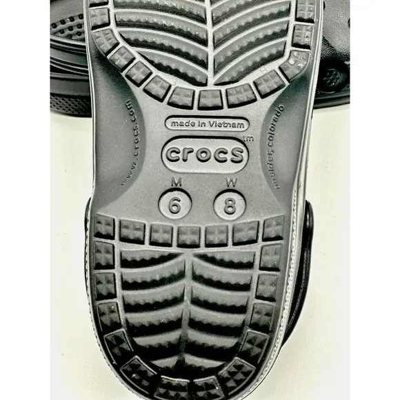 Crocs Women Shoes Size 8 Men 6 Boulder Colorado Waterproof Sandals Perforated