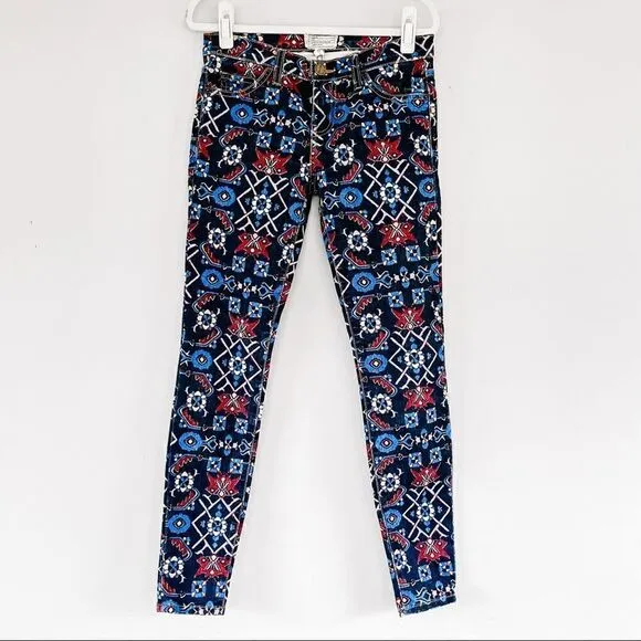 Current/Elliot Tapestry Skinny Jeans