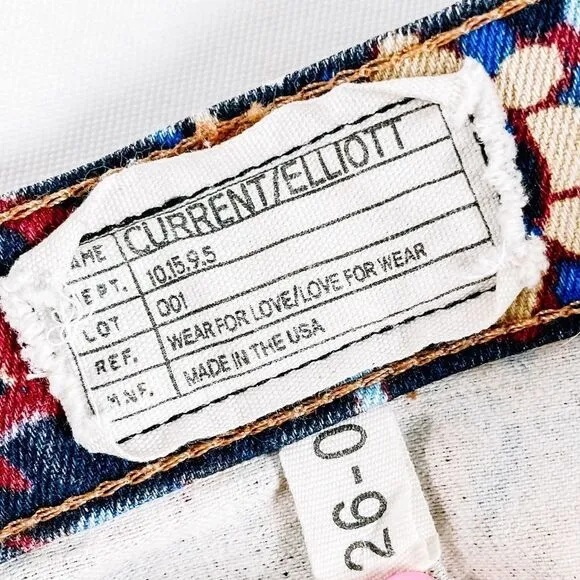 Current/Elliot Tapestry Skinny Jeans