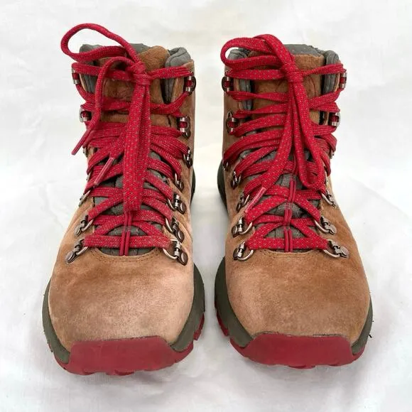 Danner Mountain 600 4.5&quot; Brown Red Classic Neutral Suede Leather Hiking Boot 6.5