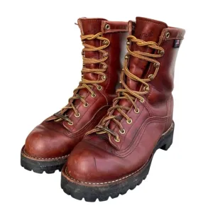 Danner Rainforest GTX Boots 10800 Mens 7.5 EE Wide Brown Leather Made In USA