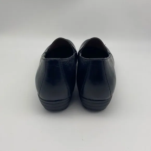 Dansko Farah Black Soft Leather Slip On‎ Comfort Shoes 40 EU 5502-020200