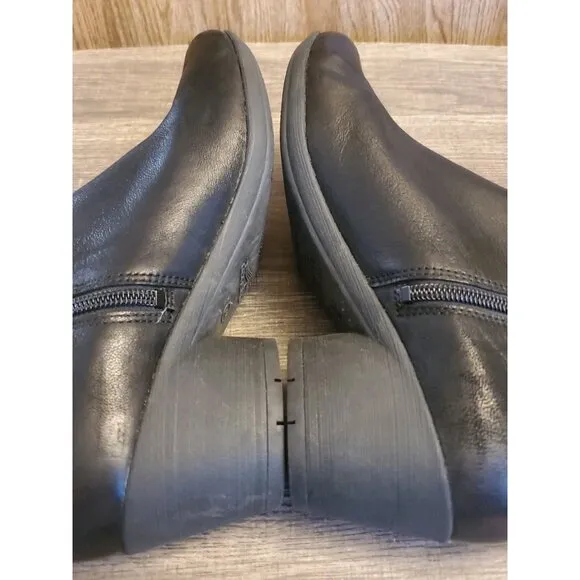Dansko Raina Ankle Booties Womens Size 39 US 9 Black