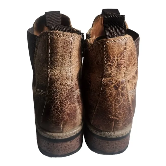Diba True Women's Say So Chelsea Round Toe Casual Boots Ankle Low Heel 6.5