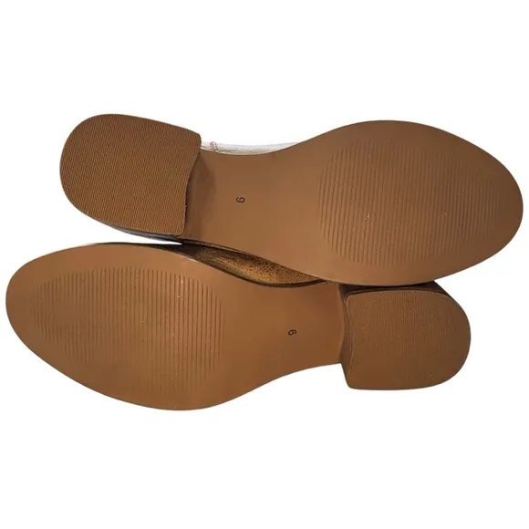 Diba True Women's‎ West Haven Bootie Light Brown Stacked Heel Western Size 9