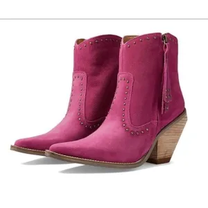Dingo Womens Classy N' Sassy Snip Toe Casual Boots cowgirl western 9