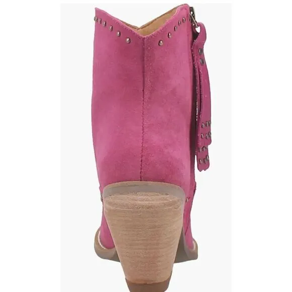 Dingo Womens Classy N' Sassy Snip Toe Casual Boots cowgirl western 9