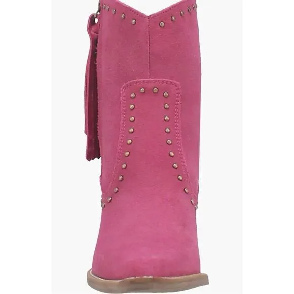 Dingo Womens Classy N' Sassy Snip Toe Casual Boots cowgirl western 9