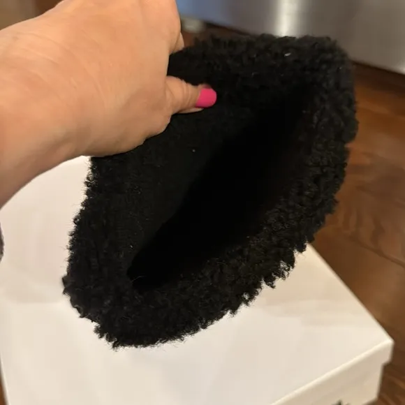 Dior Black Winter Boots with Buckle Straps