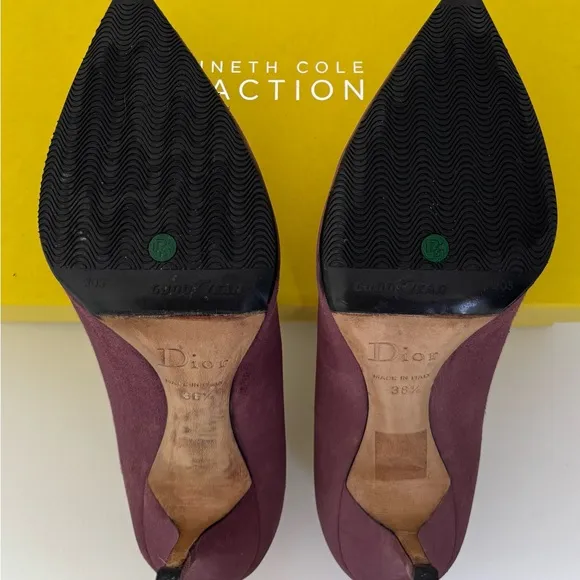 Dior Burgundy Women's Shoes