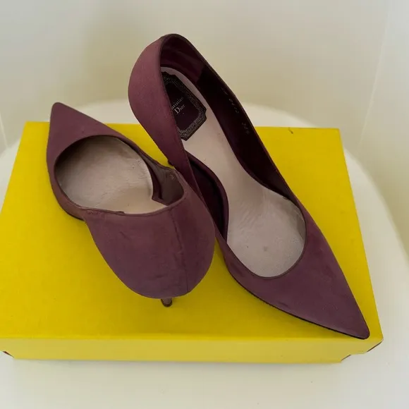 Dior Burgundy Women's Shoes