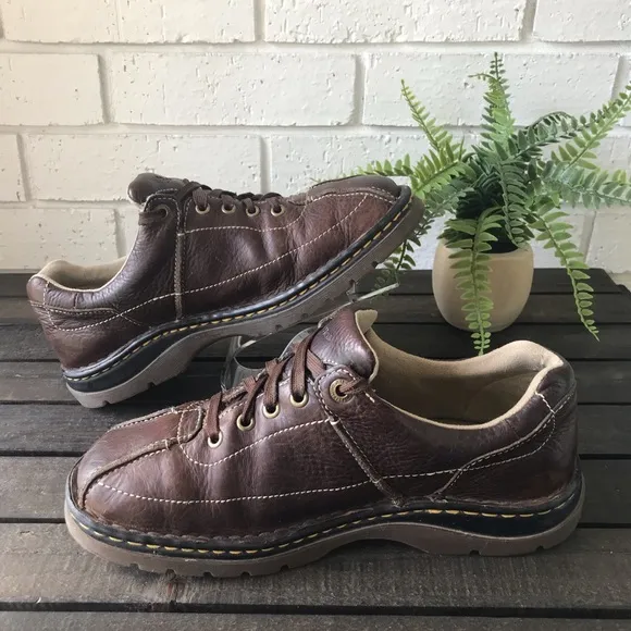 Doc Martens Brown Leather Lace Up Men’s Oxford Shoes