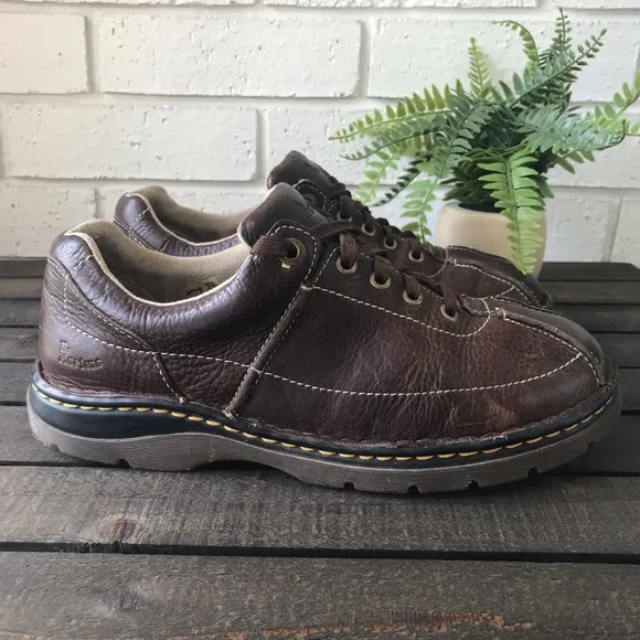 Doc Martens Brown Leather Lace Up Men’s Oxford Shoes