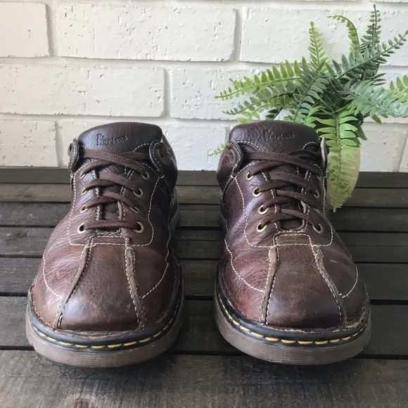 Doc Martens Brown Leather Lace Up Men’s Oxford Shoes