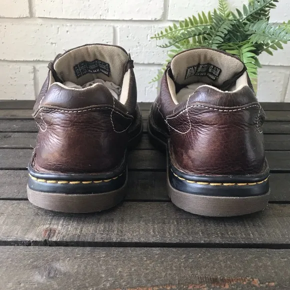 Doc Martens Brown Leather Lace Up Men’s Oxford Shoes