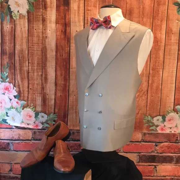 Double Breasted Dress Vest