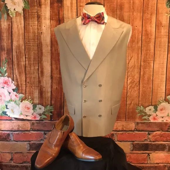 Double Breasted Dress Vest