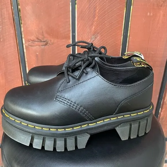 Dr. Martens 1461 Audrick Soft Leather Platform Oxford Shoes size 9US L