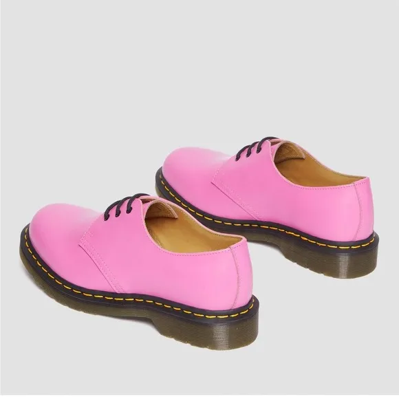 Dr. Martens 1461 Smooth Leather Unisex Thrift Pink Oxford Shoes Sz W 6 M 5 NWT