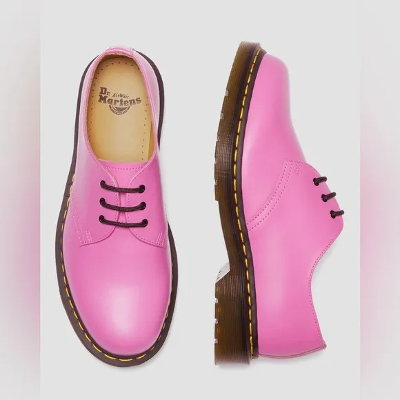 Dr. Martens 1461 Smooth Leather Unisex Thrift Pink Oxford Shoes Sz W 6 M 5 NWT