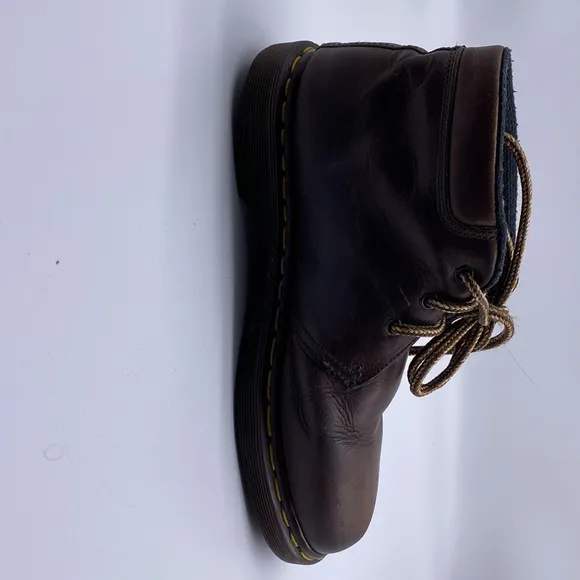 Dr. Martens Brown Leather Air Wair Boots Size 8