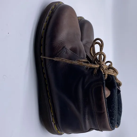 Dr. Martens Brown Leather Air Wair Boots Size 8