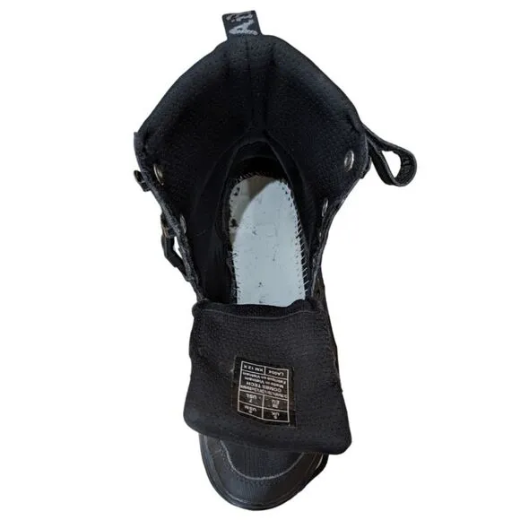 Dr. Martens Combs Tech Poly Casual Boots Unisex Men's 6 Women's 7 - Black