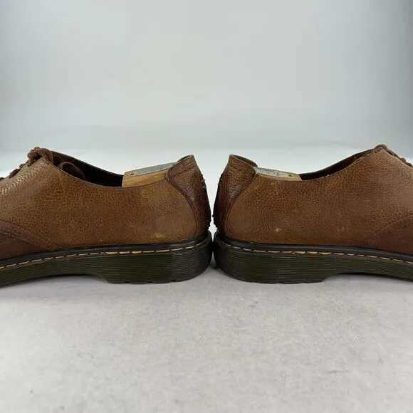 Dr. Martens Elsfield Soft Wair Shoes US 11 Men's Brown Cushion Soles Lace Up