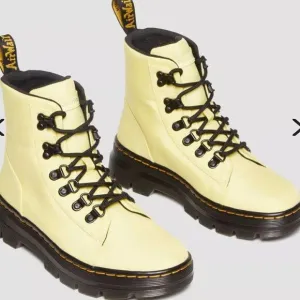 Dr. Martens Lemon Yellow Cyclone Nylon Combs Utility Boots