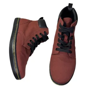 Dr. Martens Maelly Canvas High Top Combat Boots Womens 8 grunge 90s y2K casual