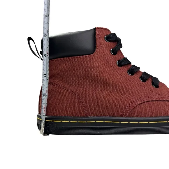 Dr. Martens Maelly Canvas High Top Combat Boots Womens 8 grunge 90s y2K casual