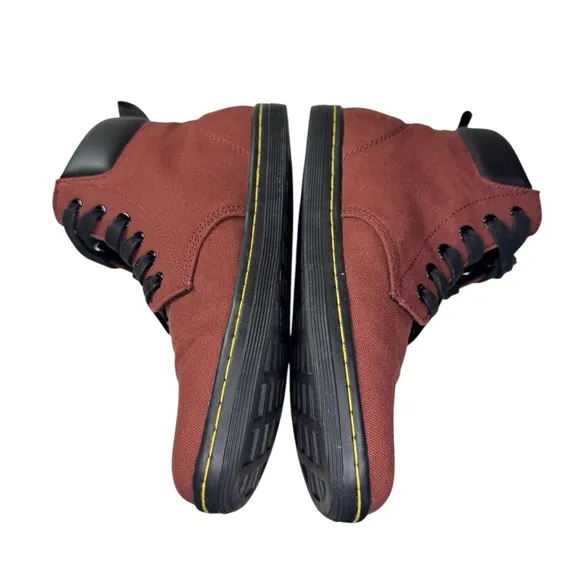 Dr. Martens Maelly Canvas High Top Combat Boots Womens 8 grunge 90s y2K casual