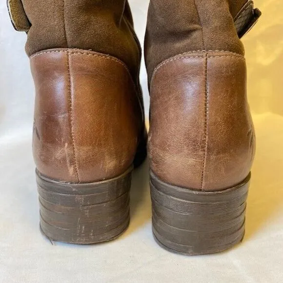 Dromedaris Womens Size EU 39 /US 8 Kya Chocolate Brown Mid Calf Boots