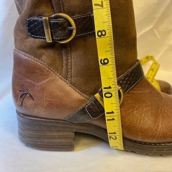 Dromedaris Womens Size EU 39 /US 8 Kya Chocolate Brown Mid Calf Boots