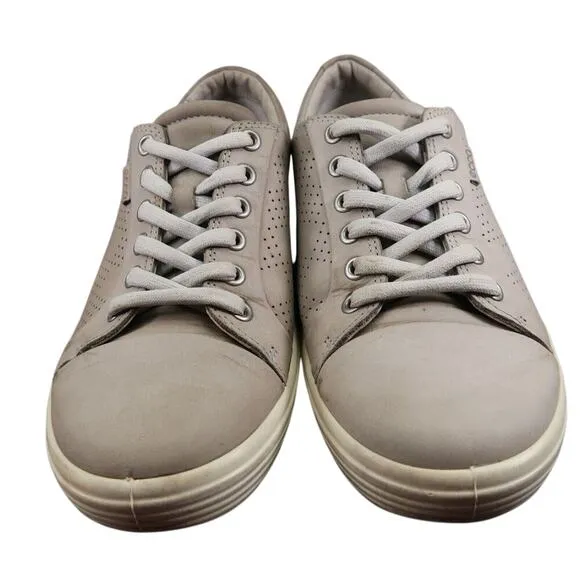 Ecco Shoes Womens 9 Sneakers Casual Lifestyle Active Comfort Soft 7 Leather Grey