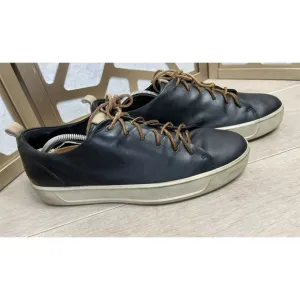 Ecco - Soft 8 LX Men Black Leather Sneakers Shoes 45 Us 11
