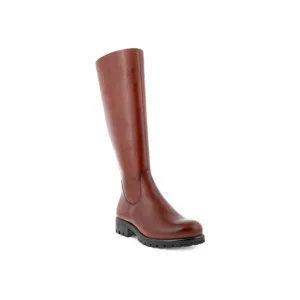 ECCO Womens Cognac Brown Width Adjustment Modtray Boots Shoes 6.5