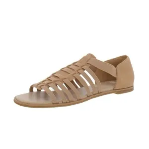 Eileen Fisher Rato Womens Casual Elastic Gladiator Sandals in Khaki Size 7