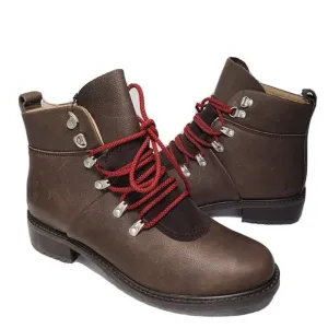 EMU Australia Dongara Women boots Deluxe Wool Waterproof brown leather sz 10 new