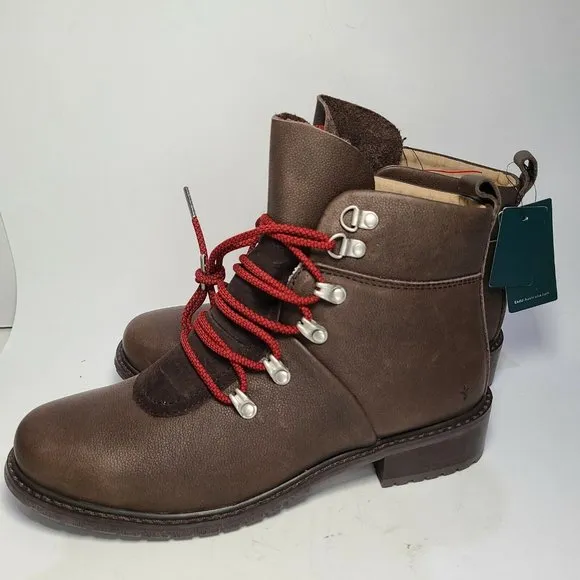 EMU Australia Dongara Women boots Deluxe Wool Waterproof brown leather sz 10 new