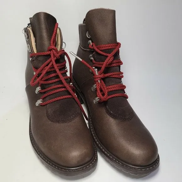 EMU Australia Dongara Women boots Deluxe Wool Waterproof brown leather sz 10 new