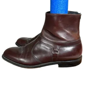 E.T. Wright 600468 42407R9 Brown Leather Ankle Boots Size 12