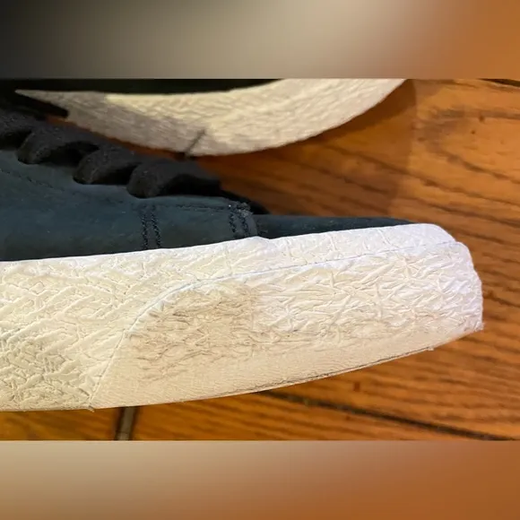 EUC Nike SB Blazer Zoom Low Deconstructed 2018,black,leather,8.5/42
