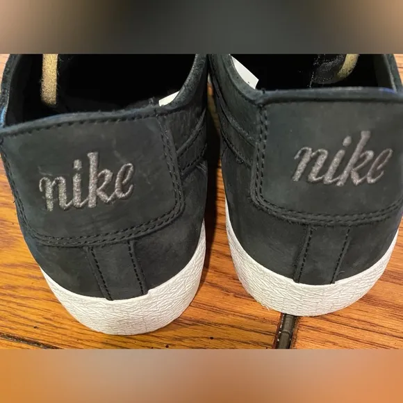 EUC Nike SB Blazer Zoom Low Deconstructed 2018,black,leather,8.5/42