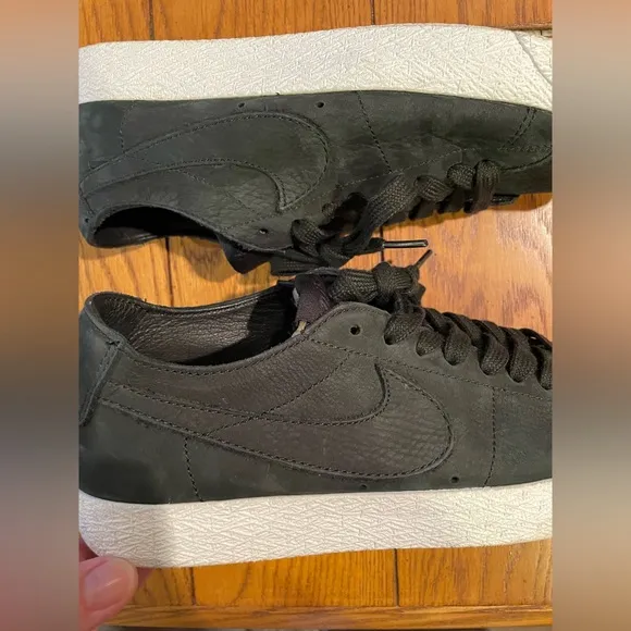 EUC Nike SB Blazer Zoom Low Deconstructed 2018,black,leather,8.5/42