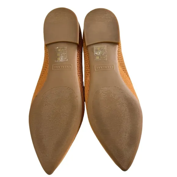 Everlane The 40-Hour Pointed Toe ReKnit Flat Shoes Size 7